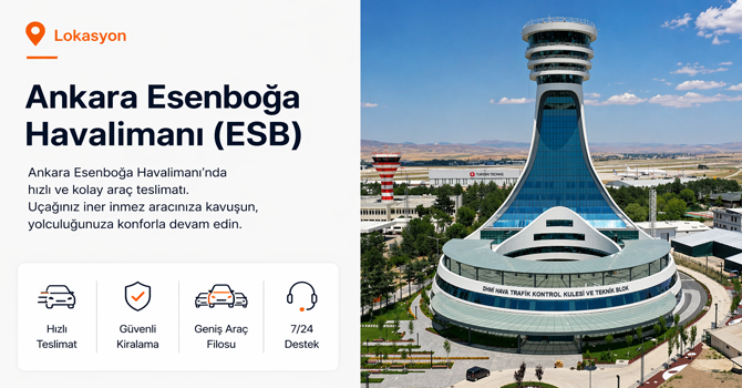 Ankara Esenboğa Havalimanı (ESB)