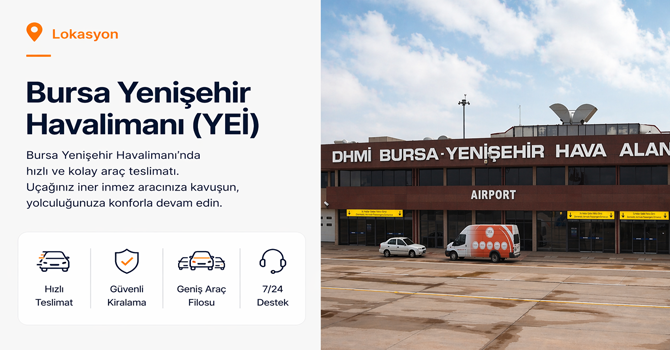 Bursa Yenişehir Havalimanı (YEI)