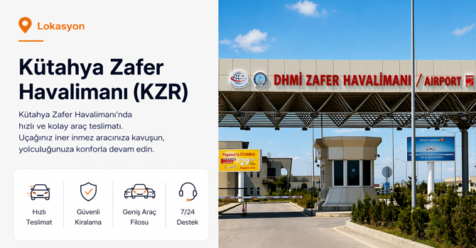 Kütahya Zafer Havalimanı (KZR)